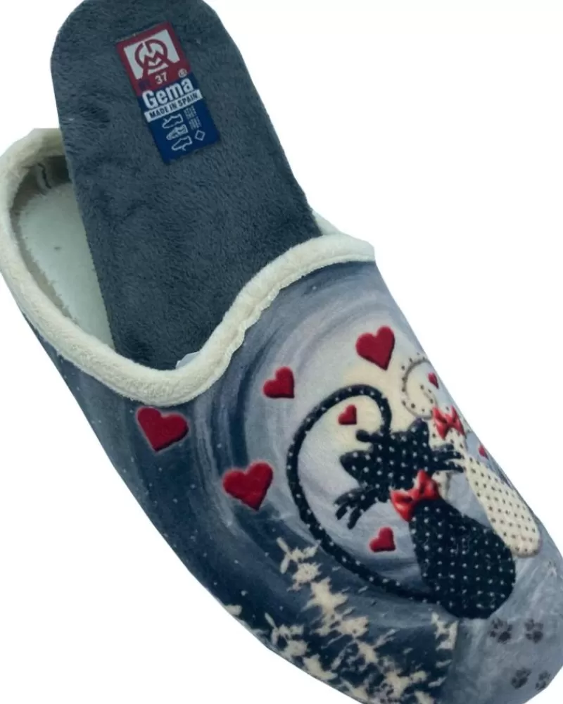 Woman OTRAS MARCAS Woman House Slipers Zapatilla Casa Relax Gris