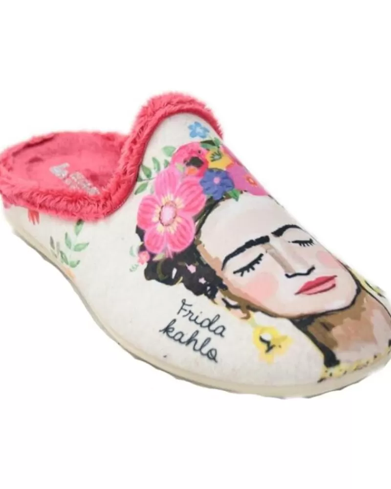 Woman VULCA-BICHA Woman House Slipers Zapatilla De Casa Gris