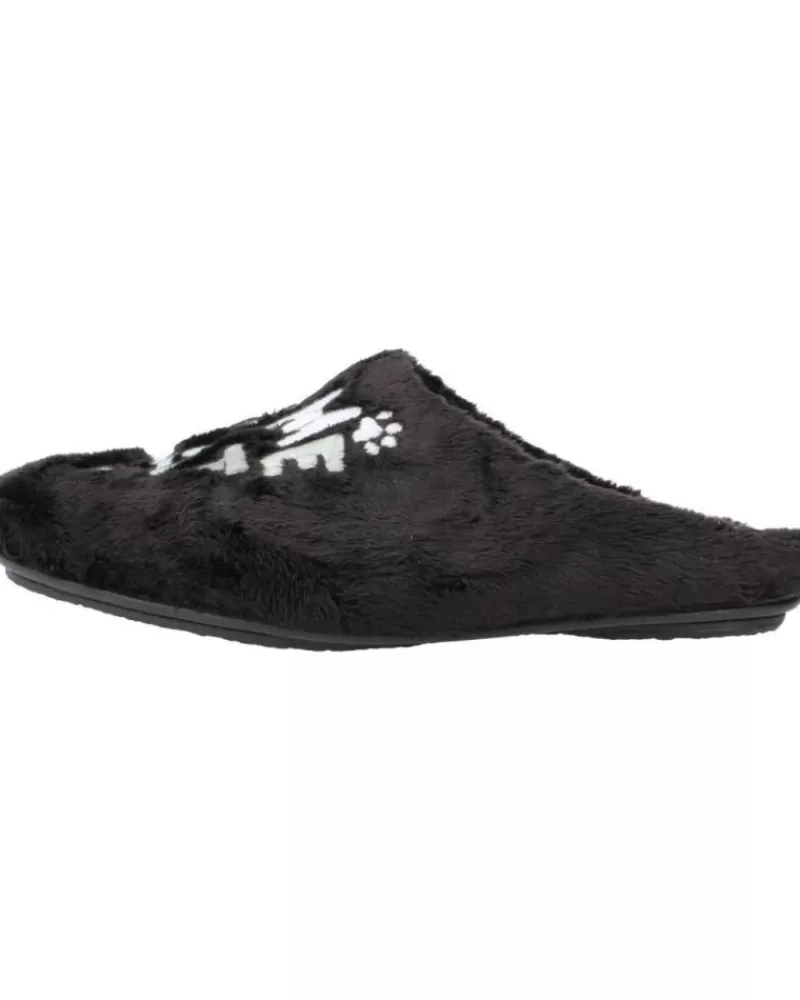 Woman VUL-LADI Woman House Slipers 4601 123 Negro