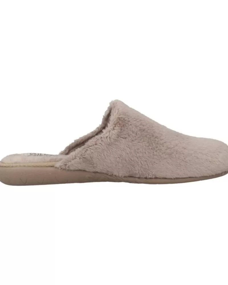 Woman VUL-LADI Woman House Slipers 770 123 Marron Claro