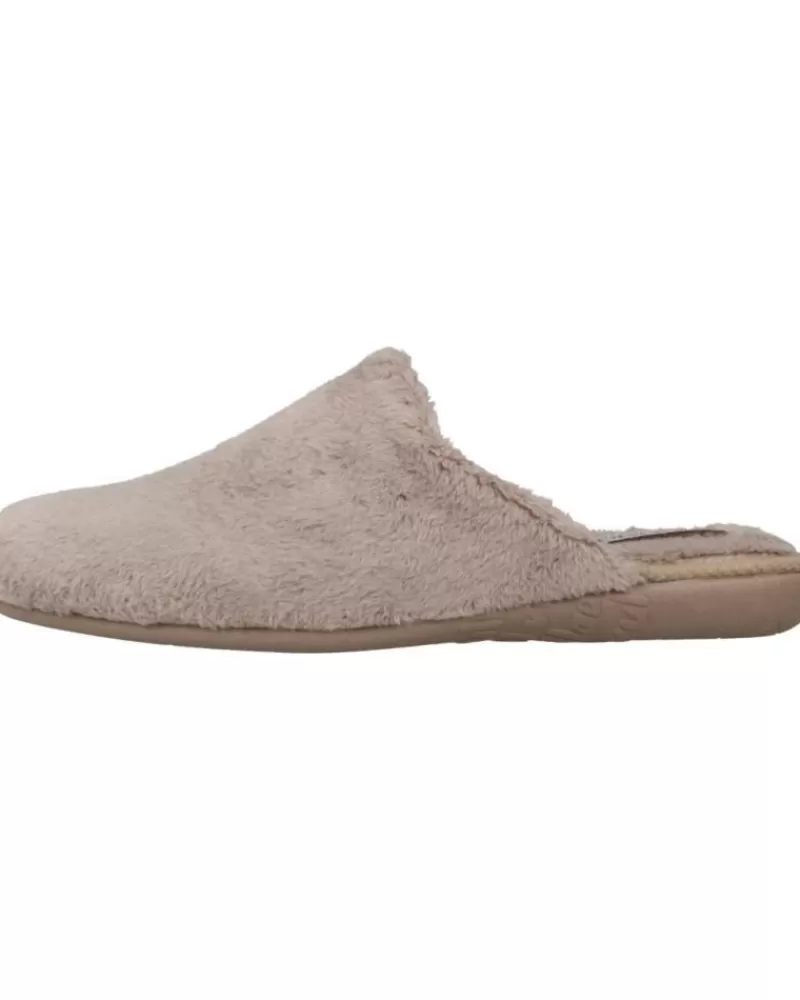 Woman VUL-LADI Woman House Slipers 770 123 Marron Claro