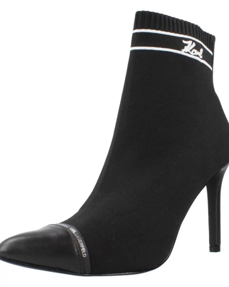 Woman KARL LAGERFELD Woman Mid Boots Pandara Negro