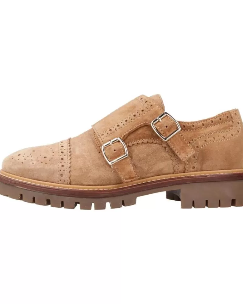 Woman ALPE Woman Mocasines 2693 Marron Claro