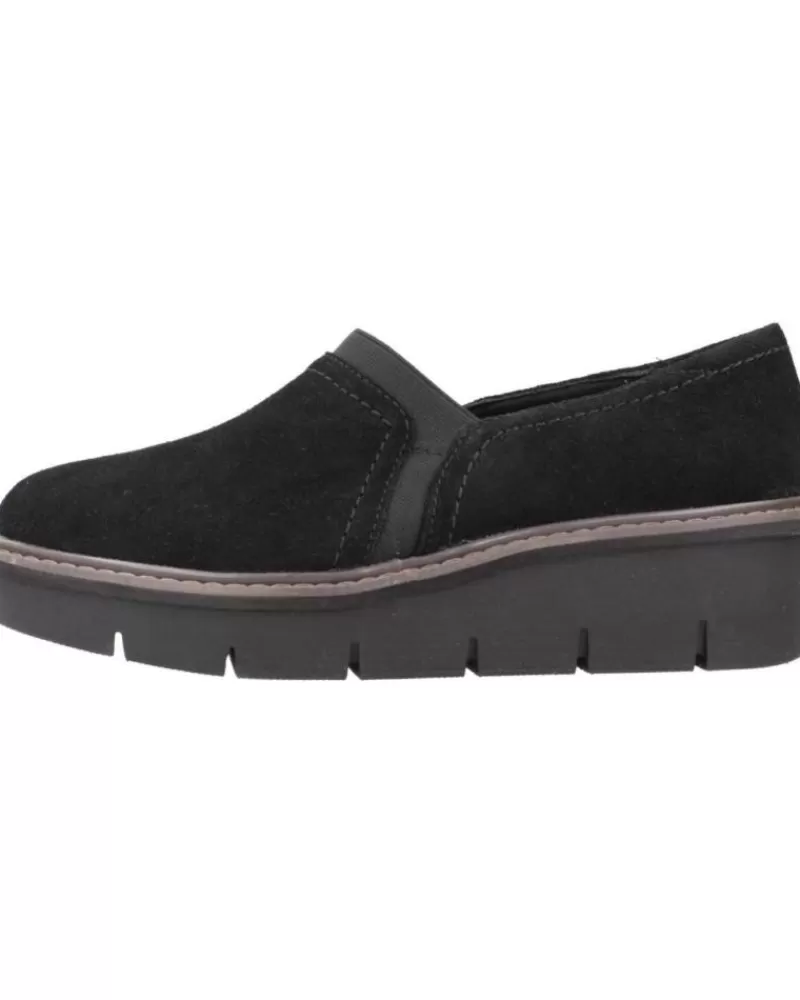 Woman CLARKS Woman Mocasines Airabell Mid Negro