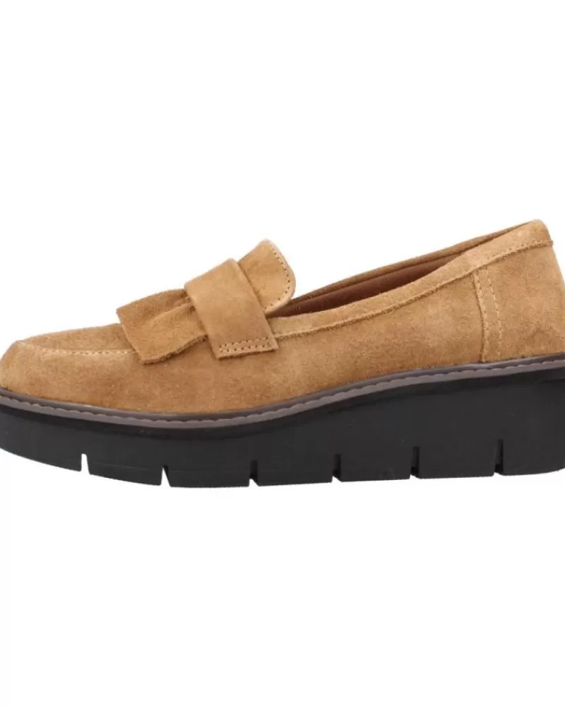 Woman CLARKS Woman Mocasines Airabell Slip Marron
