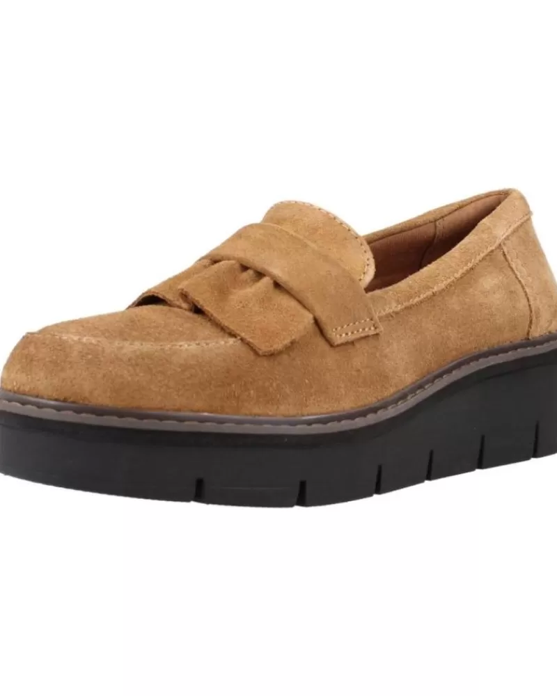 Woman CLARKS Woman Mocasines Airabell Slip Marron