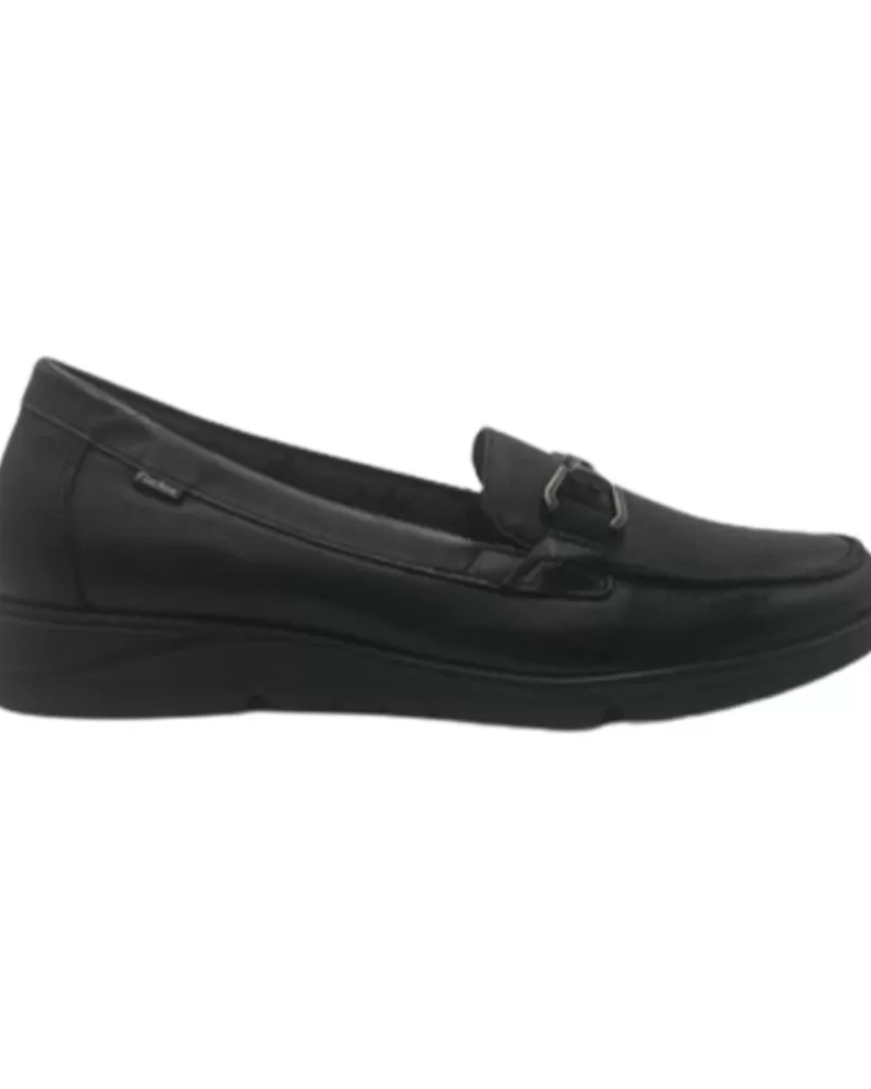 Woman FLUCHOS Woman Mocasines Zapato F1836 Negro Mujer Sugar Negro
