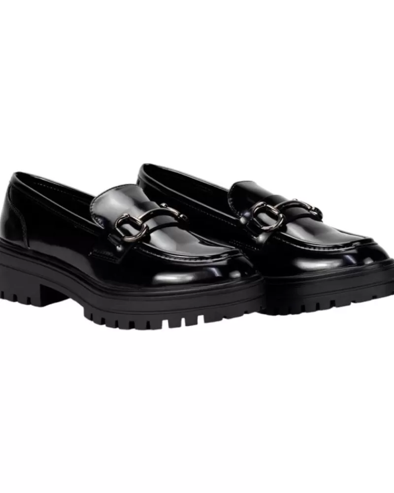 Woman KESLEM Woman Mocasines Zapatos En Color Para Negro