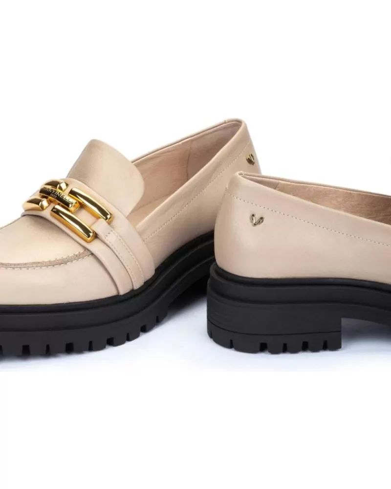 Woman MARTINELLI Woman Mocasines Mocasin De Vestir Para Mujer 1674-B080Z Stone