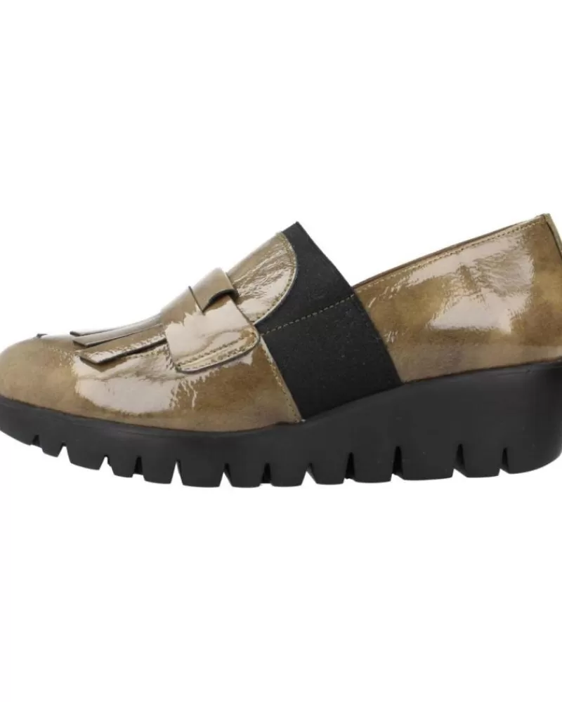 Woman WONDERS Woman Mocasines Iris Verde