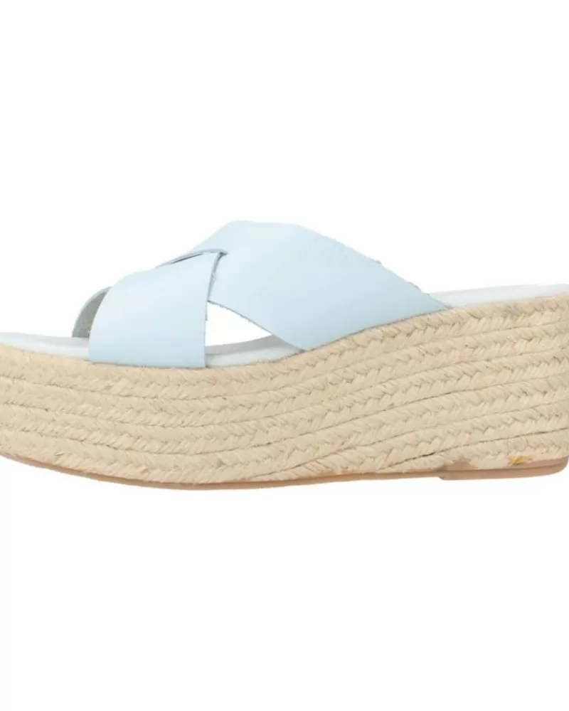 Woman CLARA DURAN Woman Sandals Platafp1Cd Azul