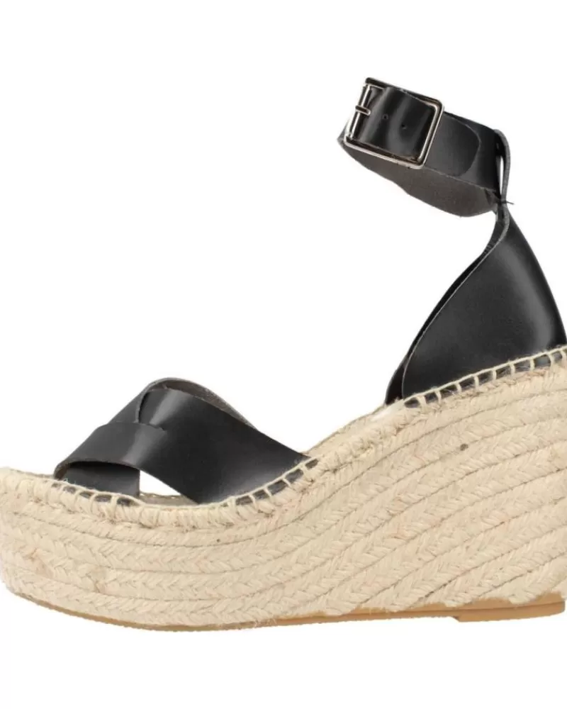 Woman CLARA DURAN Woman Sandals Platafp5Cd Negro