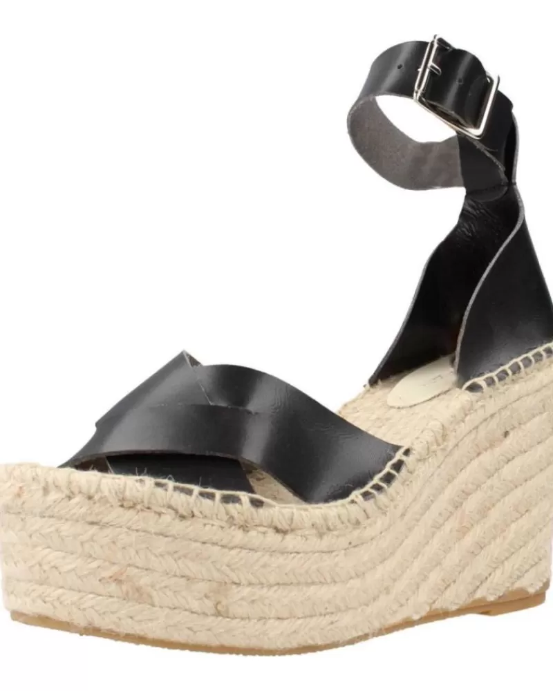 Woman CLARA DURAN Woman Sandals Platafp5Cd Negro