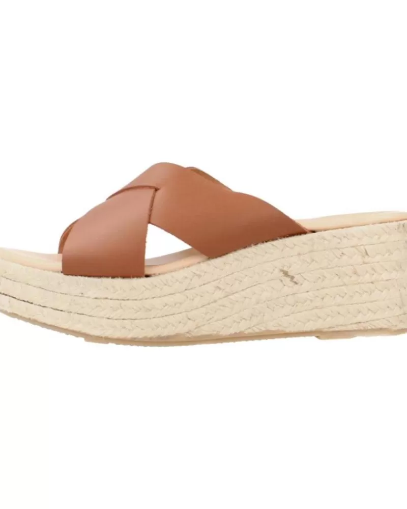 Woman CLARA DURAN Woman Sandals Platafp7Cd Marron