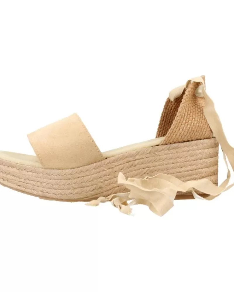 Woman CLARA DURAN Woman Sandals Plataser3Cd Marron Claro