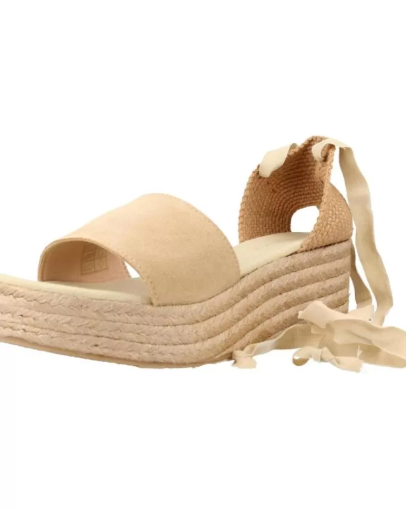 Woman CLARA DURAN Woman Sandals Plataser3Cd Marron Claro