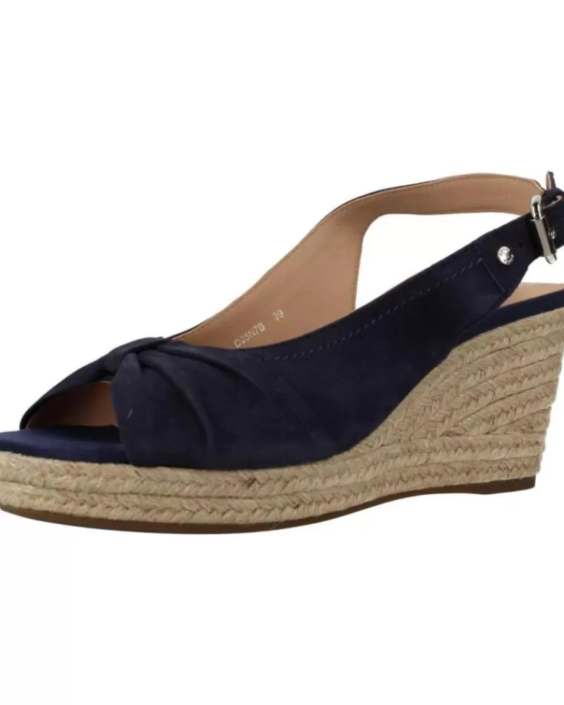 Woman GEOX Woman Sandals D Soleil Azul