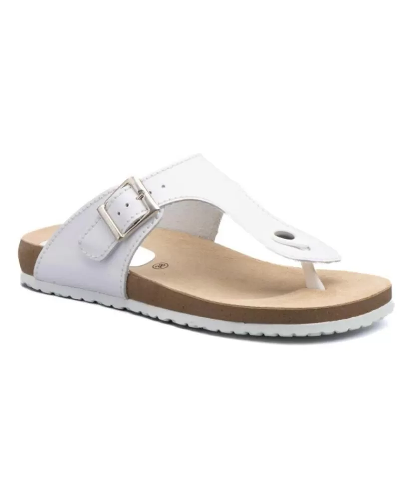 Woman LA VIDA ROSA Woman Sandals Sandalia Cuna Blanco
