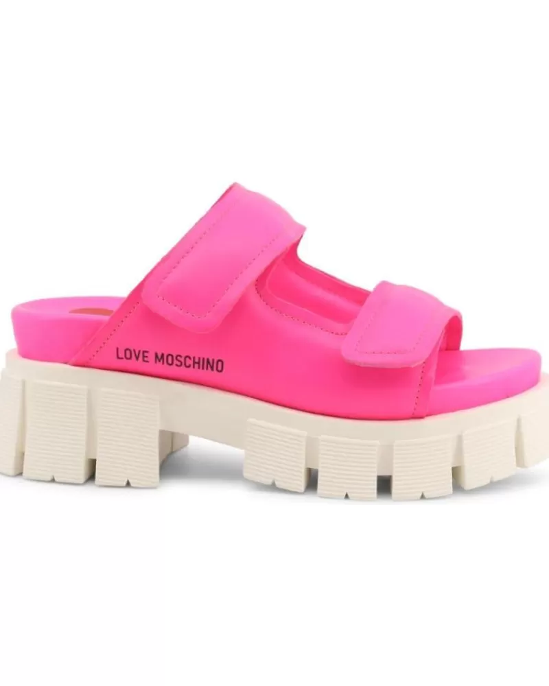 Woman LOVE MOSCHINO Woman Sandals Ja28397G0Ejb0-604 Pink