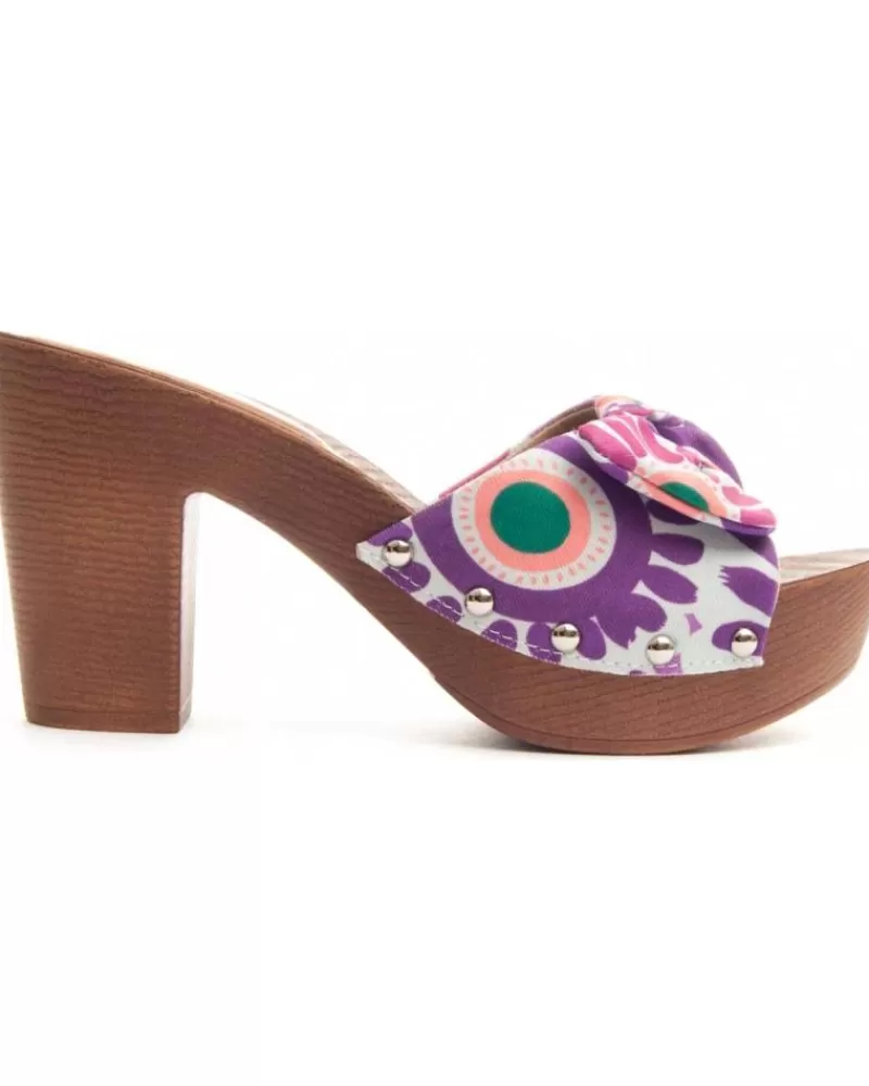 Woman MONTEVITA Woman Sandals Clogsand Purple