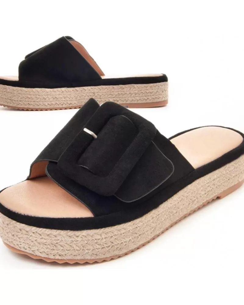 Woman MONTEVITA Woman Sandals Paland Black