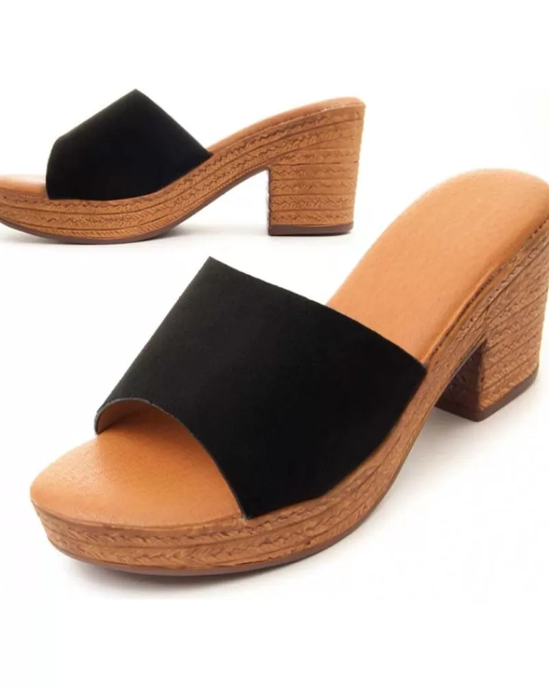 Woman MONTEVITA Woman Sandals Santal2 Black
