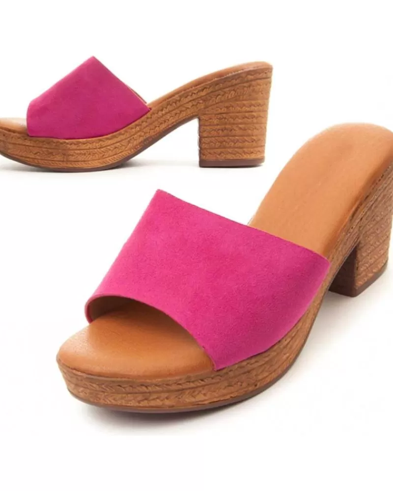 Woman MONTEVITA Woman Sandals Santal2 Fuxia