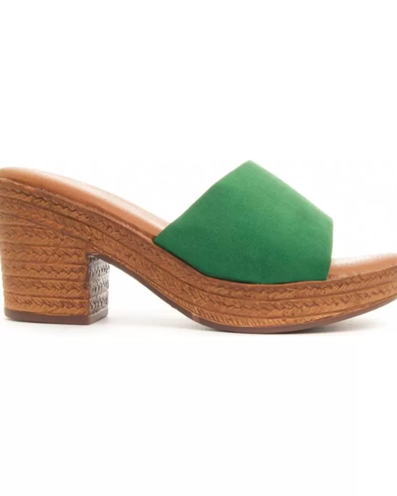 Woman MONTEVITA Woman Sandals Santal2 Green