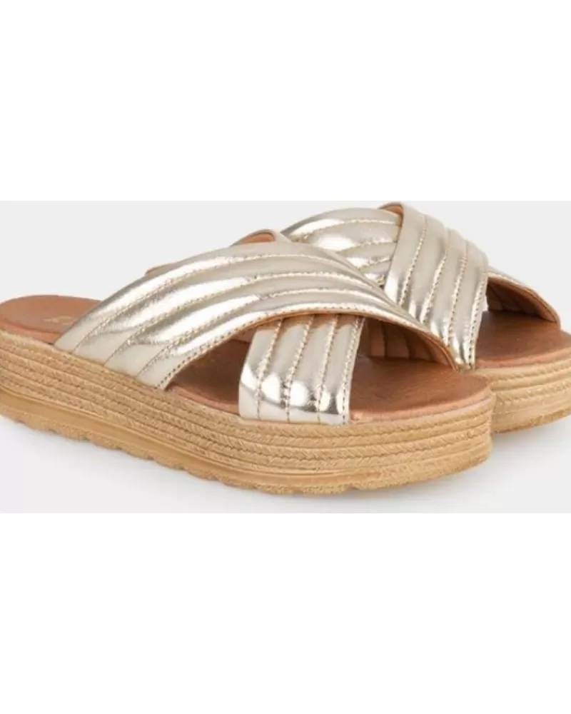 Woman OTRAS MARCAS Woman Sandals 50922 Oro
