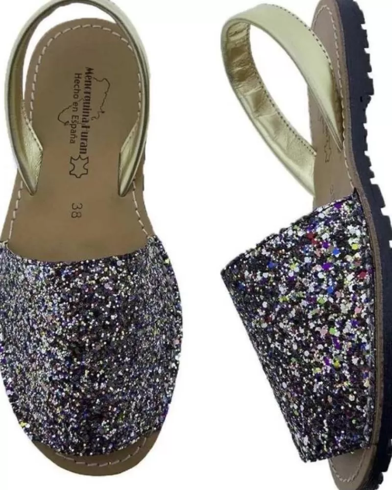 Woman OTRAS MARCAS Woman Sandals Menorquina Purpurina Varios Colores