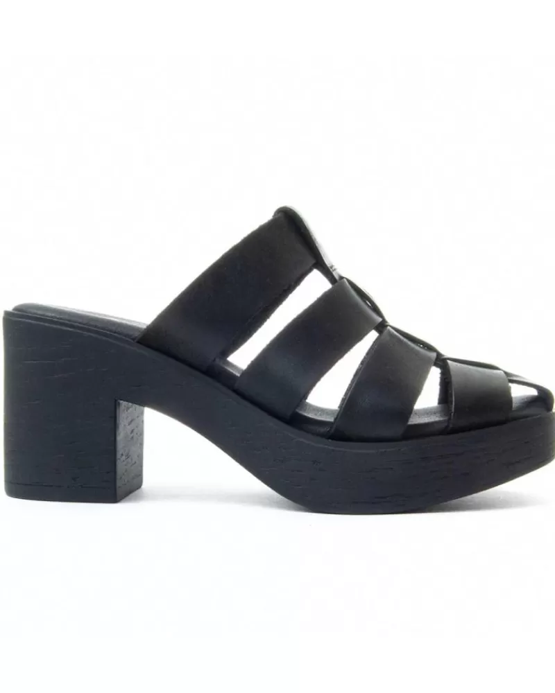 Woman PURAPIEL Woman Sandals Purasandal23 Black