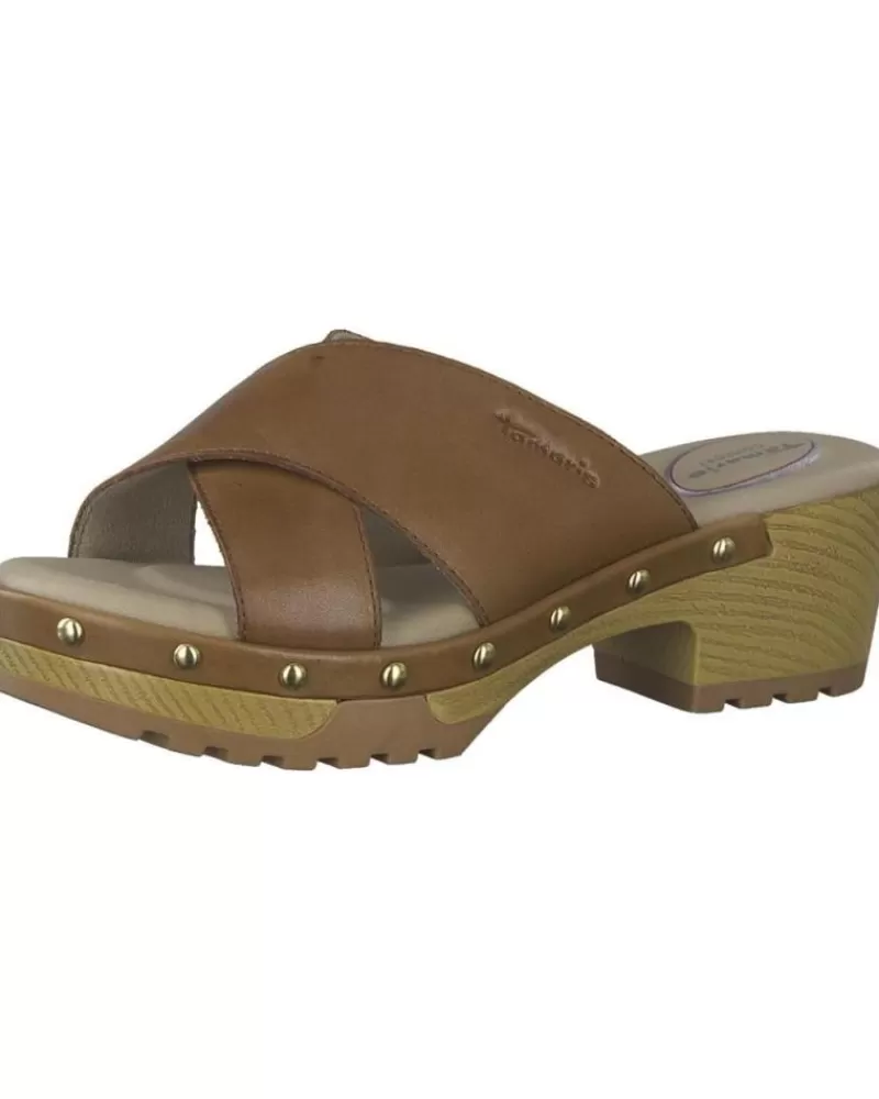 Woman TAMARIS Woman Sandals 837301 Nubuck Cuero Marron