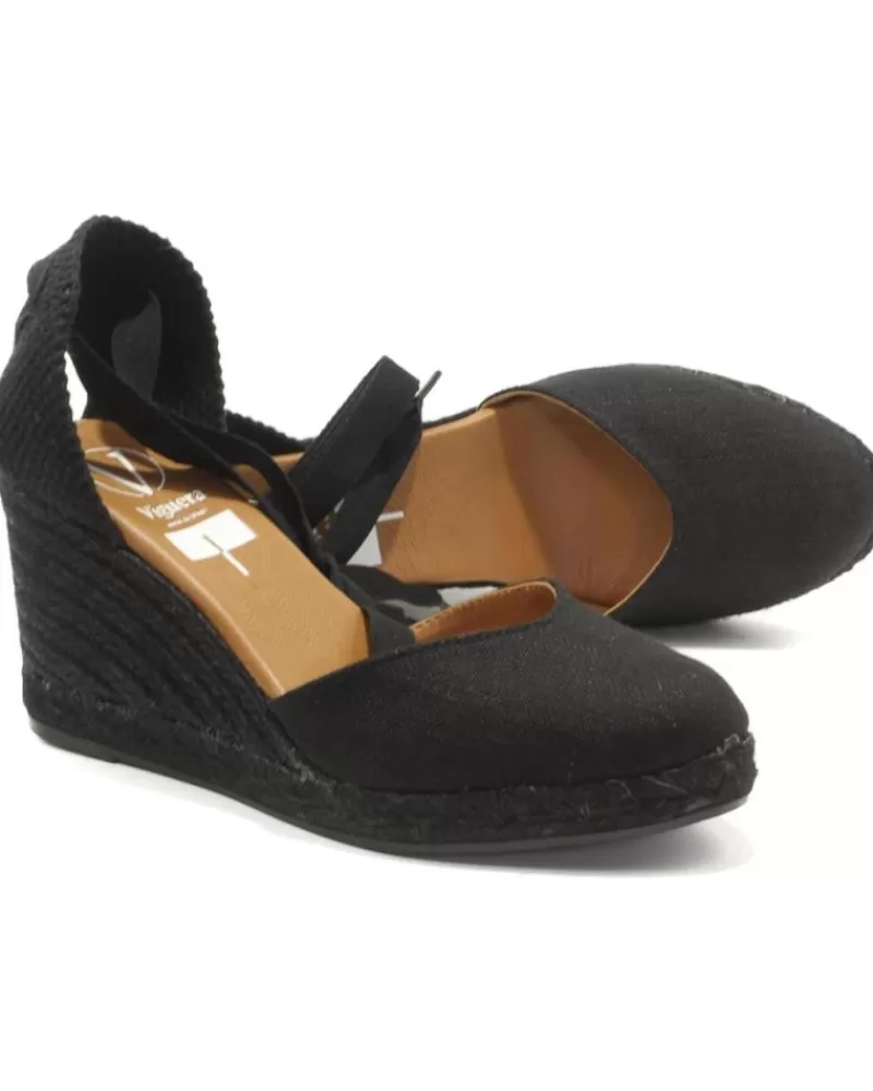 Woman VIGUERA Woman Sandals Alpargata Mujer 1939 Modelo 1 939 Negro