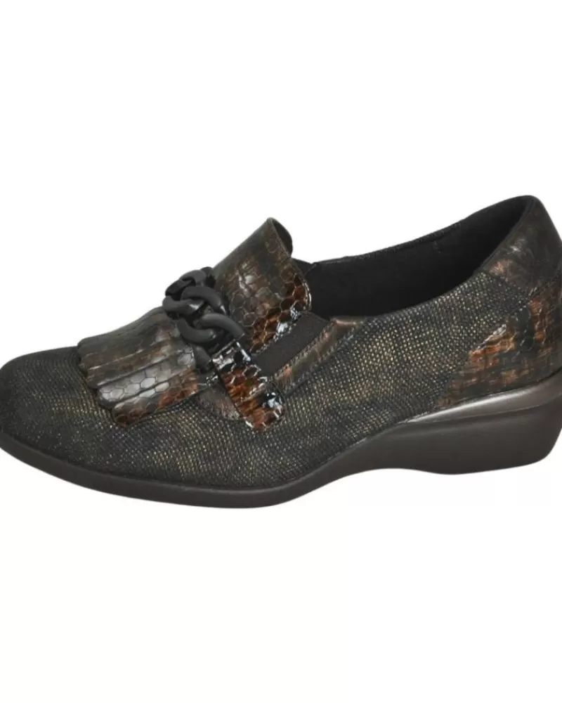 Woman D`CUTILLAS Woman Shoes Doctor Cutillas - Mocasin Mujer Plantilla Extraible Charo Marron