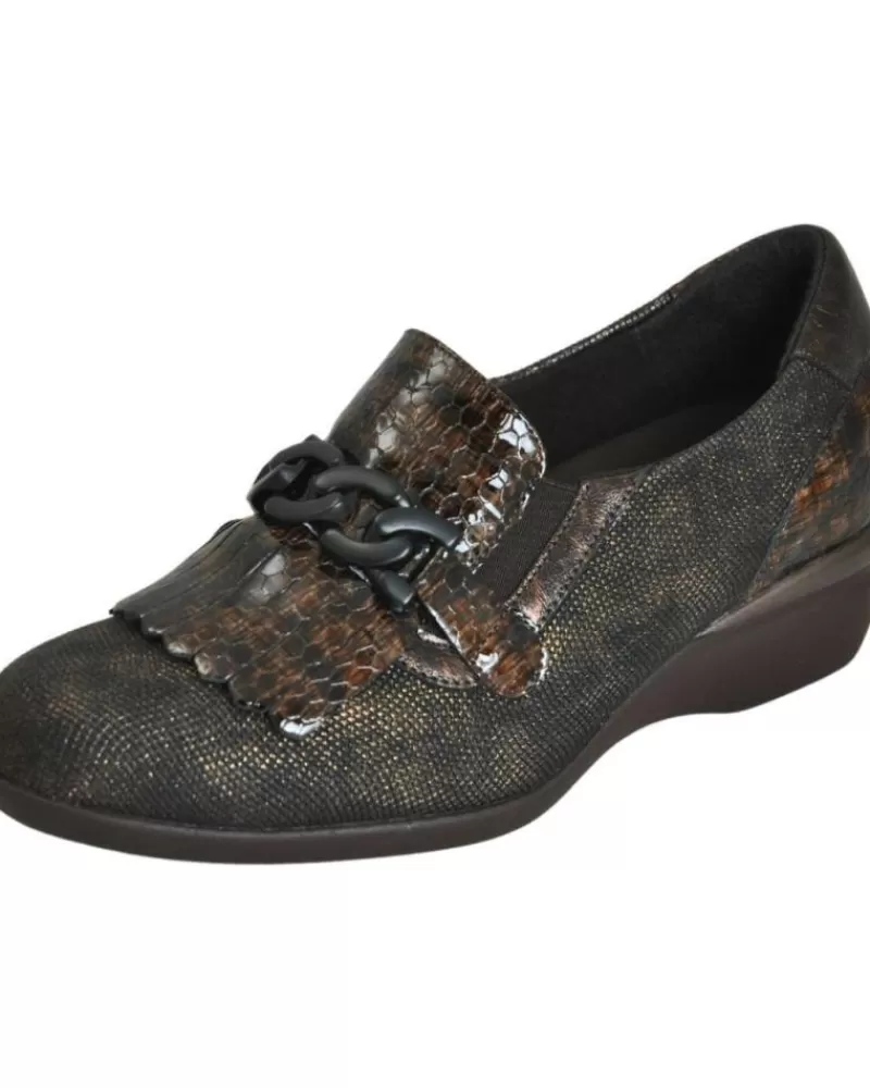 Woman D`CUTILLAS Woman Shoes Doctor Cutillas - Mocasin Mujer Plantilla Extraible Charo Marron