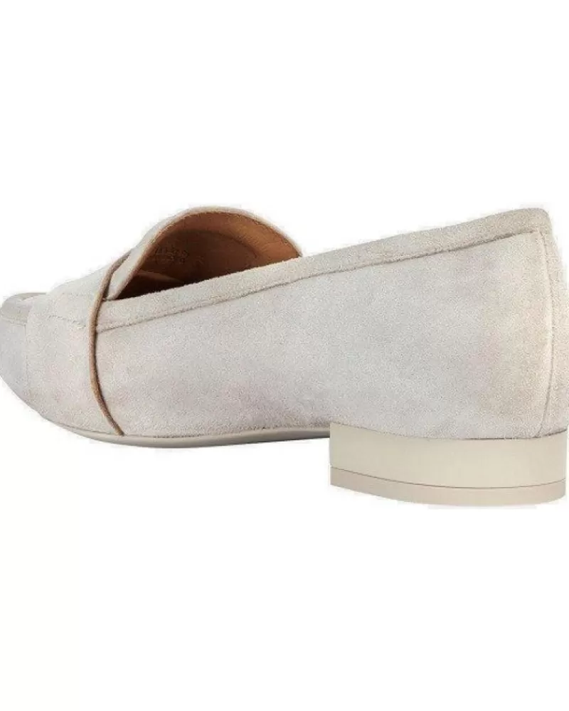 Woman GEOX Woman Shoes D Charyssa A - Camoscio D359Ba00021 Beige Blanco