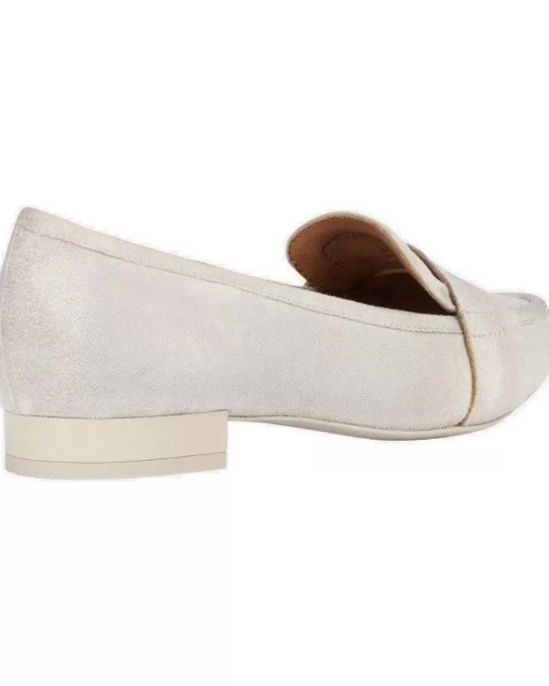 Woman GEOX Woman Shoes D Charyssa A - Camoscio D359Ba00021 Beige Blanco