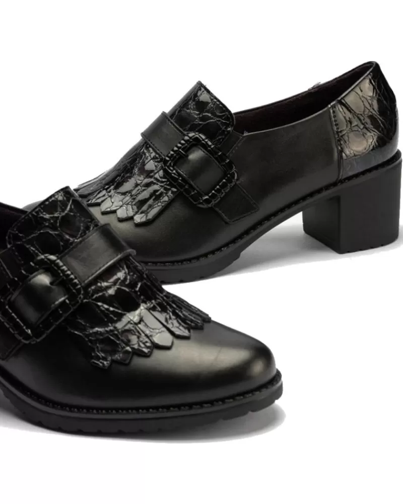 Woman PITILLOS Woman Shoes Zapato 5332 Mujer Negro
