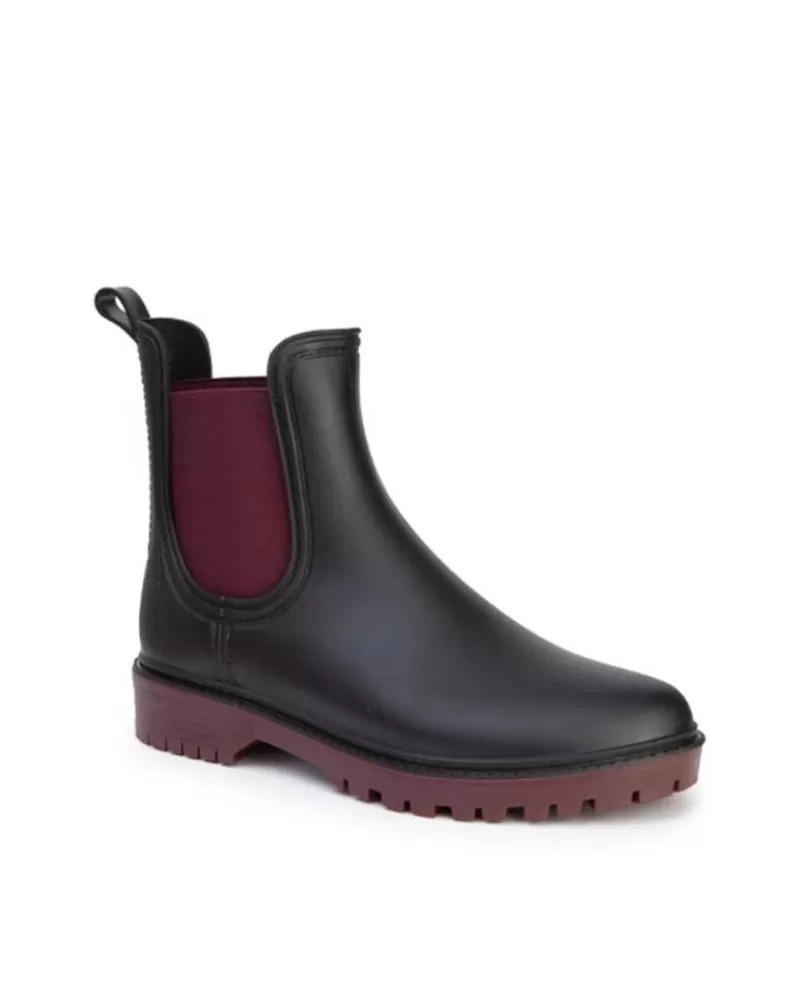 Woman CRECENDO Woman Wellington Boots Botas De Agua Mujer Popcorn Varios 8027 Burdeos