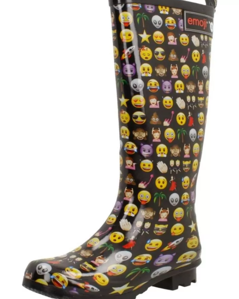 Woman GIOSEPPO Woman Wellington Boots Mika Negro