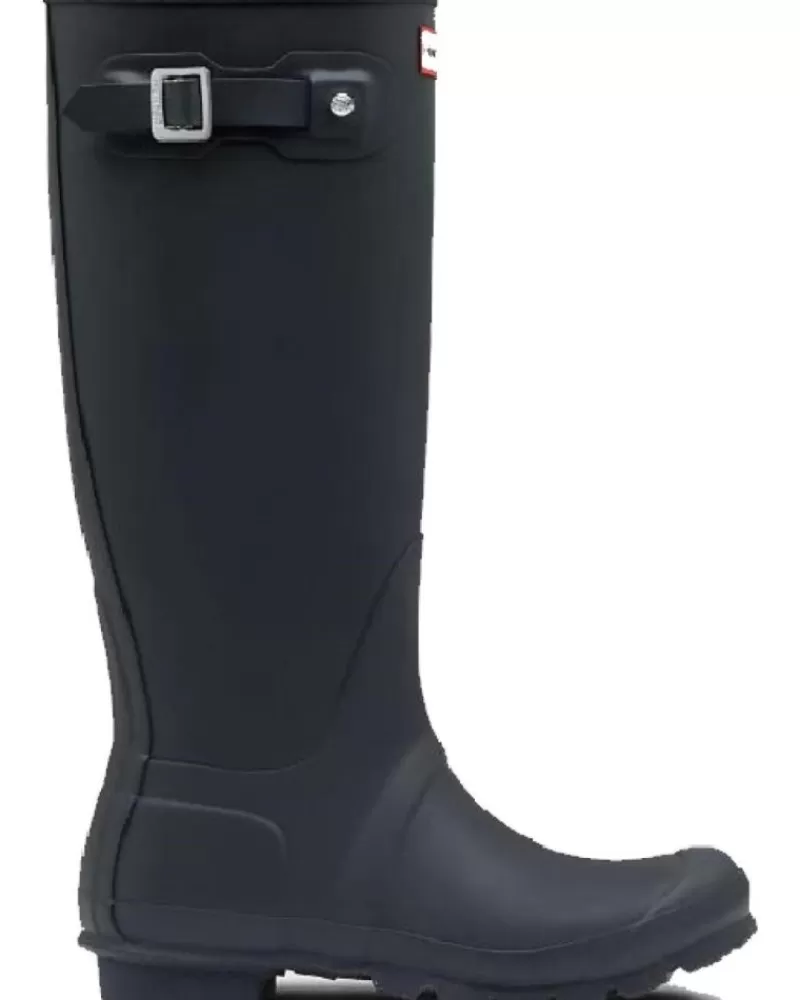 Woman HUNTER Woman Wellington Boots Original Back Adjust Wft1001Rma Azul
