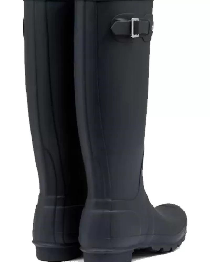 Woman HUNTER Woman Wellington Boots Original Back Adjust Wft1001Rma Azul