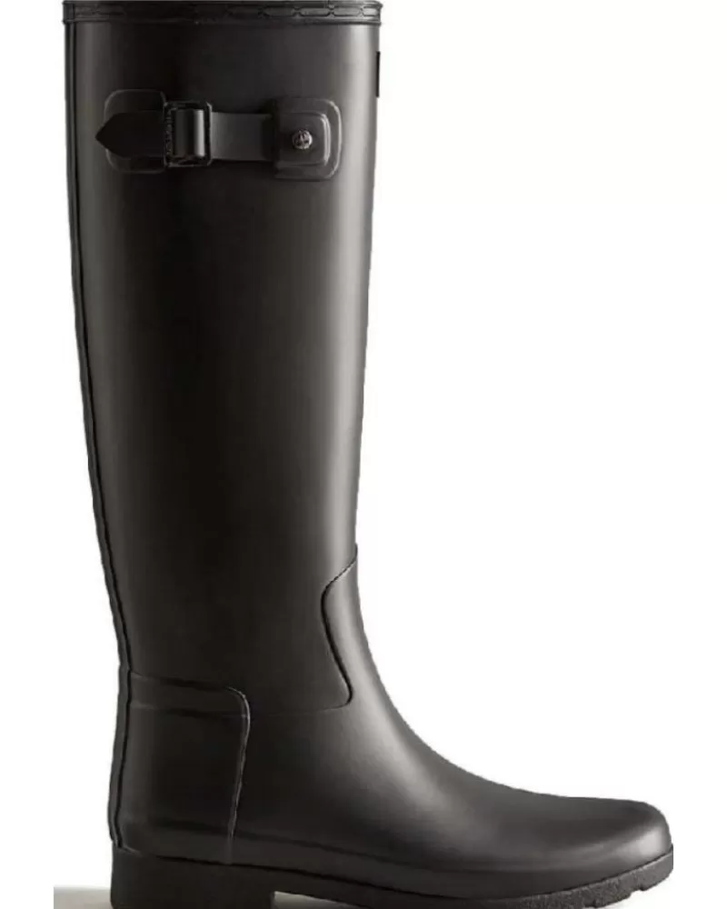 Woman HUNTER Woman Wellington Boots Original Refined Wft2200Rma Black Negro