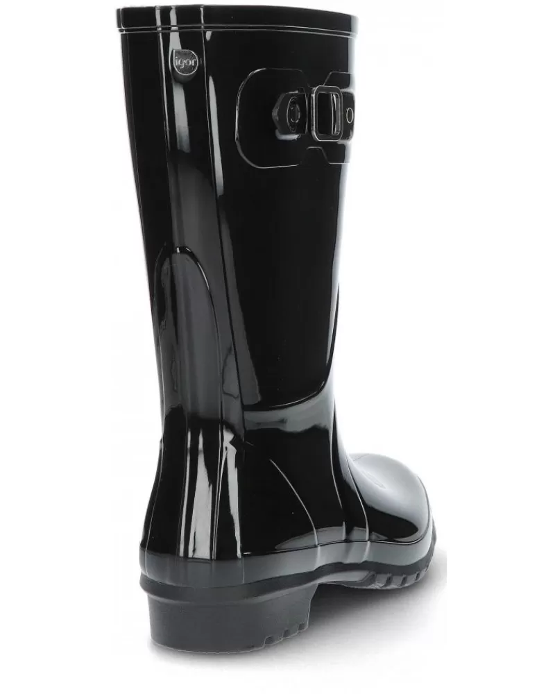 Woman IGOR Woman Wellington Boots Botas De Agua W10133 Negro
