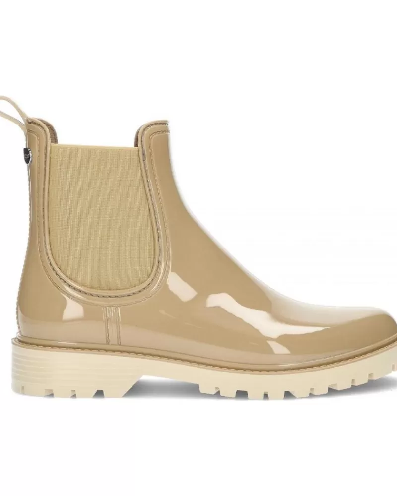 Woman IGOR Woman Wellington Boots Botin De Agua Trak Brillo Mc W10267 Beige