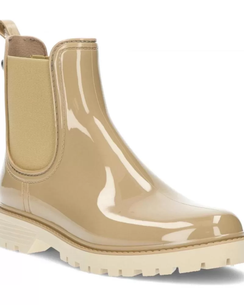 Woman IGOR Woman Wellington Boots Botin De Agua Trak Brillo Mc W10267 Beige