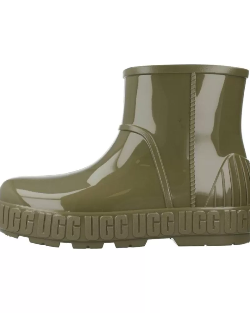 Woman UGG Woman Wellington Boots W Drizlita Verde