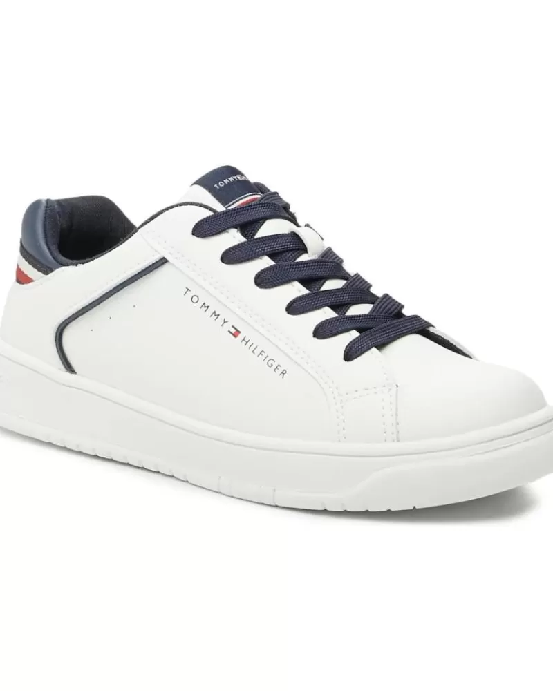 Woman ANGELITOS Woman Zapatillas Deporte Bamba Elgant Tommy 13555A30 Blanco