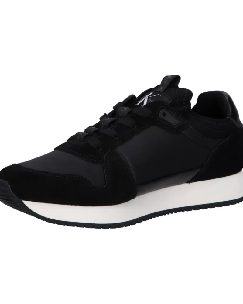 Woman CALVIN KLEIN Woman Zapatillas Deporte Yw0Yw00840 Sock Laceup 01H Black