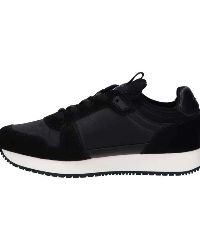 Woman CALVIN KLEIN Woman Zapatillas Deporte Yw0Yw00840 Sock Laceup 01H Black